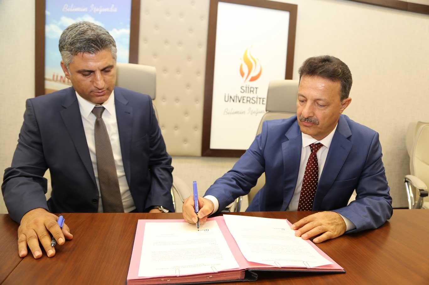 Siirt'te tarım ve hayvancılık alanında işbirliği protokolü imzalandı Siirt'te tarım ve hayvancılık alanında işbirliği protokolü imzalandı